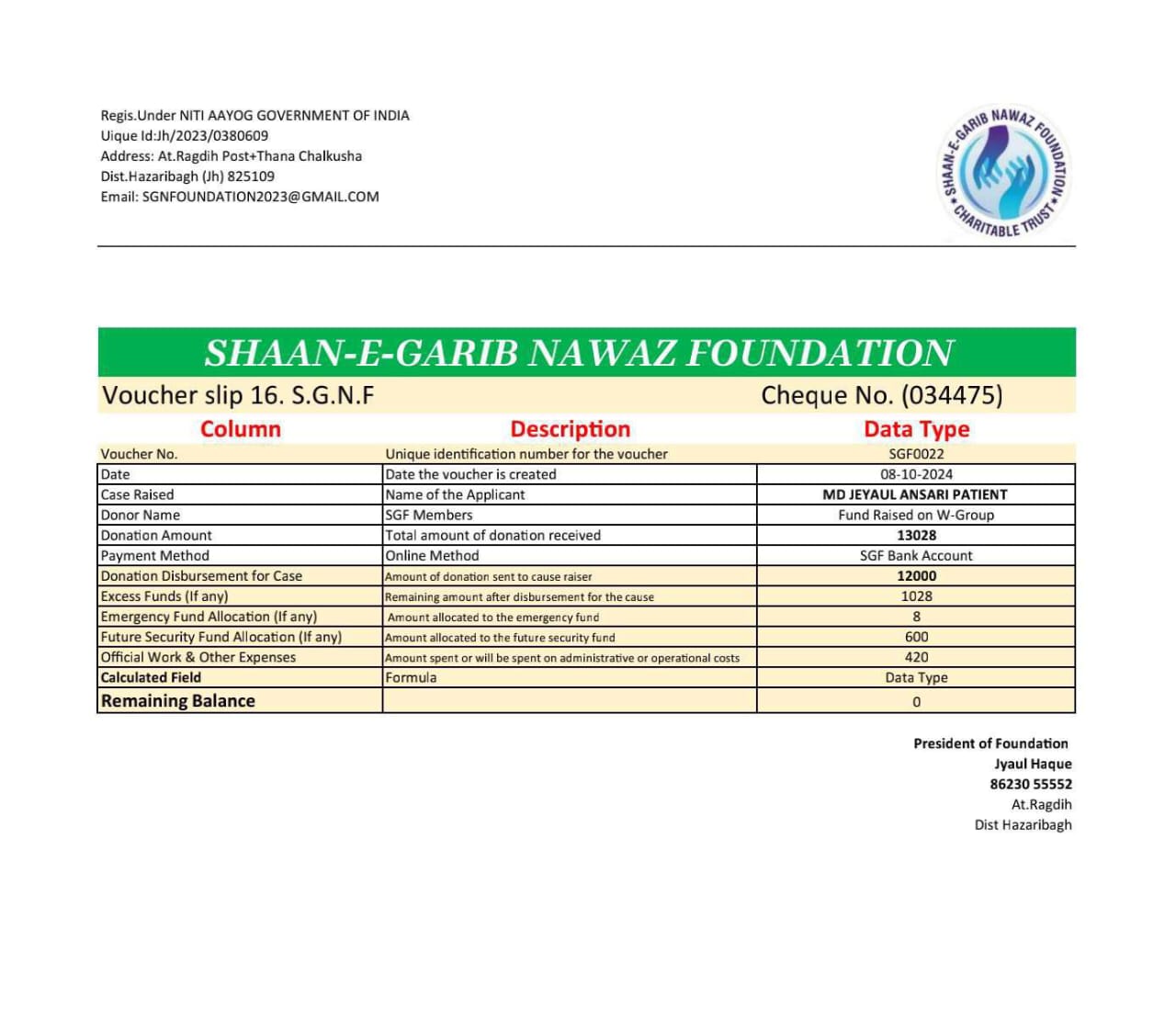 Marriage Donation 11